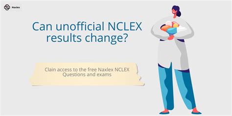 Can Unofficial NCLEX Results Change if Showing Fail .